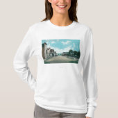 メイン・ストリートからの東の眺め Tシャツ (正面)