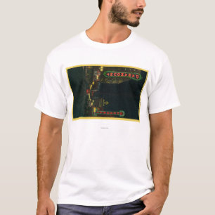 メイン・ストリートのポートランドのブロードウェイの劇場 Tシャツ