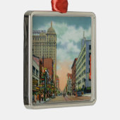 メイン・ストリートの北の眺め メタルオーナメント (右)