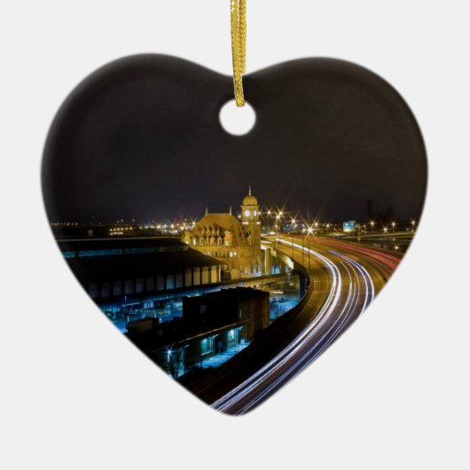 メイン・ストリートの場所RVA セラミックオーナメント (正面)