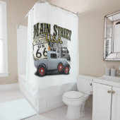 メイン・ストリートは改造しました シャワーカーテン (インサイチュ)