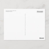 メイン・ストリート、墓碑 ポストカード (裏面)