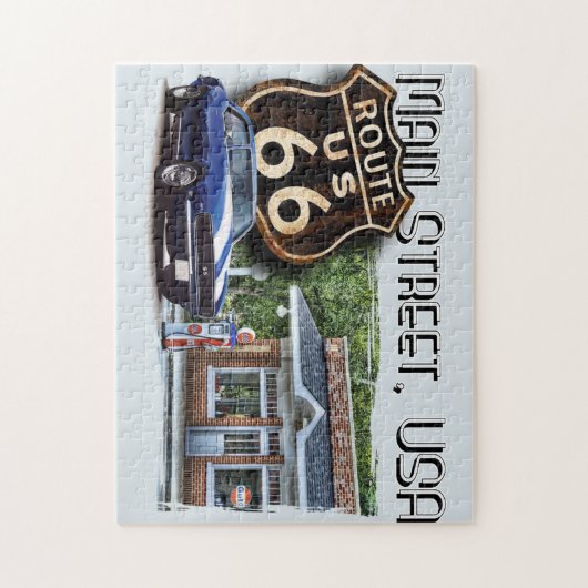 メイン・ストリートCamaro ジグソーパズル (縦)