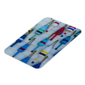 メイン、ストーニントン、装飾ロブスターブイ マグネット (左側)