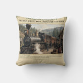 メイン・セントラル鉄道の運行開始|1862年| クッション (正面)