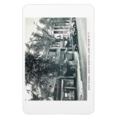 メイン・セント、サウサンプトン、ロングアイランドNYヴィンテージポスト マグネット (縦)