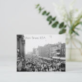 メイン・セント、バッファロー、ニューヨーク。 ポストカード (スタンド正面)