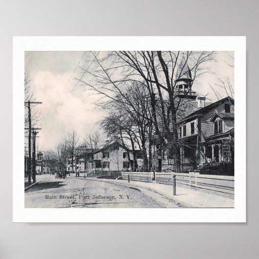 メイン・セント・ポイントニューヨーク・ジェファーソンヴィンテージ ポスター (正面)