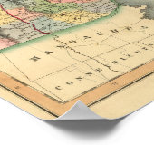 メイン，ニューハンプシャー，バーモント ポスター (角)