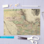 メイン、ニューハンプシャー、ヴァーモント、マサチューセッツ 薄葉紙 (クラフト)