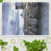 メイン， 「ヌブル」ケープネディック灯台ヨーク キッチンタオル (折り畳み)