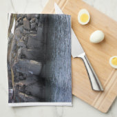 メイン， 「ヌブル」ケープネディック灯台ヨーク キッチンタオル (四つ折り)