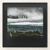 メイン，バケーションランド ガラスコースター (正面)