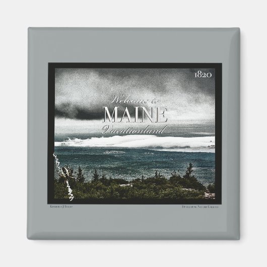 メイン，バケーションランド マグネット (正面)