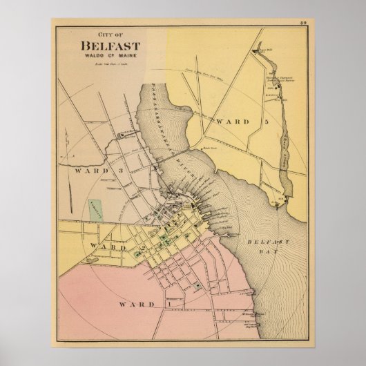 メイン・ベルファスト ポスター (正面)