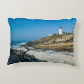 メイン、ペマキッドポイント、ペマキッドポイントライトハウス アクセントクッション (裏面)