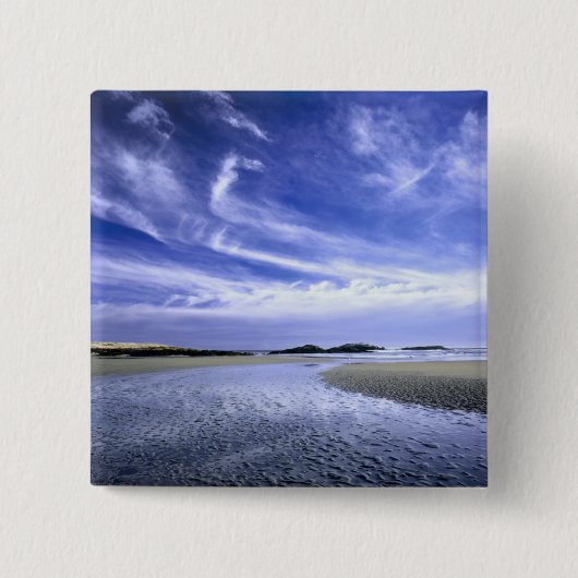 メイン·ポパムビーチ州パーク。米国サールス 缶バッジ (正面)