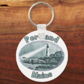 メイン・ポートランド キーホルダー (正面)