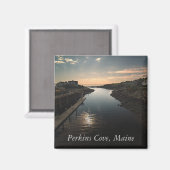 メイン・マグネット，ニューヨークのパーキンス・コーブ マグネット (正面/裏面)