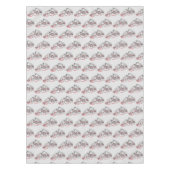 メイン《鳥》アメリカゴガラバードウィンタークリスマスホリデーススノー テーブルクロス (正面)