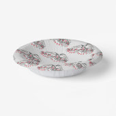 メイン《鳥》アメリカゴガラバードウィンタークリスマスホリデーススノー ペーパーボウル (傾斜あり)