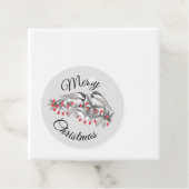 メイン《鳥》アメリカゴガラバードペンとインククリスマスホリデー フェイバータグ (インサイチュ)