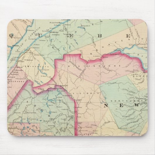 メイン， nb州 マウスパッド (正面)