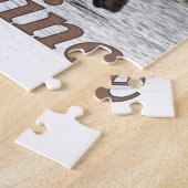 メインBullのアメリカヘラジカ ジグソーパズル (側面)