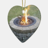 メインFirePits! セラミックオーナメント (左)