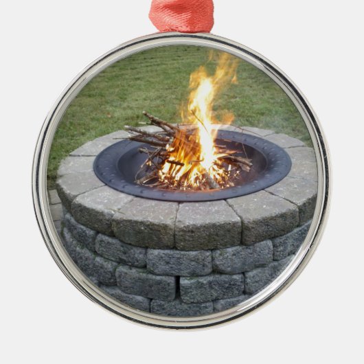 メインFirePits! メタルオーナメント (正面)