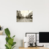 メインSt. Nanticoke Pa.1906 ポスター (ホームオフィス)