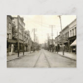 メインSt. Nanticoke Pa.1906 ポストカード (正面)