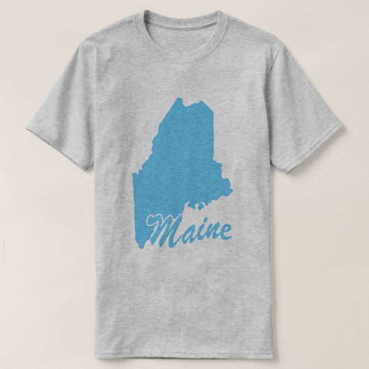 メインTシャツの州 Tシャツ (デザイン正面)