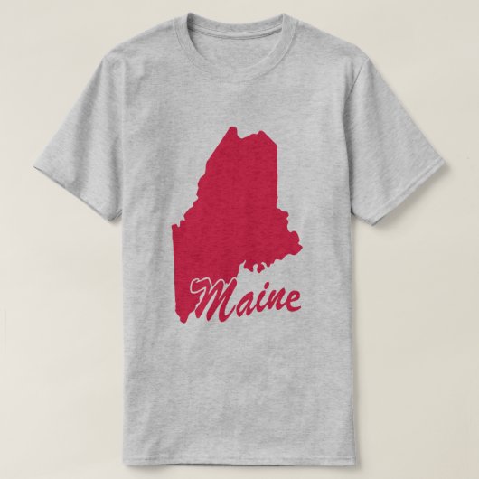 メインTシャツの州 Tシャツ (デザイン正面)