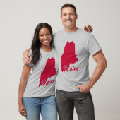 メインTシャツの州 Tシャツ (ユニセックス)