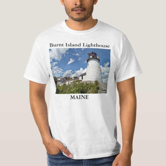 メインTシャツ焼き島ライトハウス Tシャツ (正面)