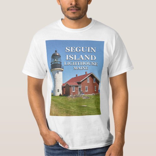 メインTシャツSeguin Island Light house Tシャツ (正面)