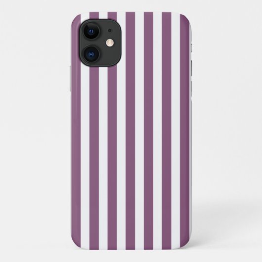 メイヴとホワイトキャンディストライプー Case-Mate iPhoneケース (裏面)