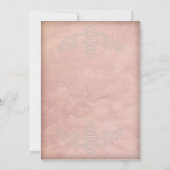 メイヴエレガ素朴ントウェディング招待状 招待状 (裏面)