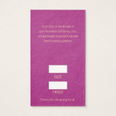 メイヴモダンレッド小売価格ラベル (裏面)