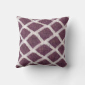 メイヴ織り織りテクスチャダイヤモンドパターン クッション (裏面)
