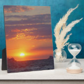 メイ岬イーゼルを通過する2隻の船を沈む フォトプラーク (側面)