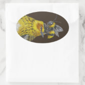 メイ岬ステッカー 楕円形シール (バッグ)