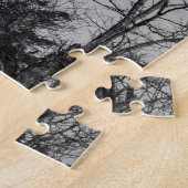 メイ岬ライトb/w ジグソーパズル (側面)