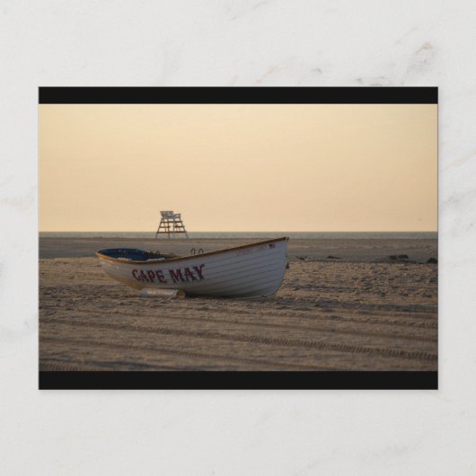 メイ岬ライフボート ポストカード (正面)