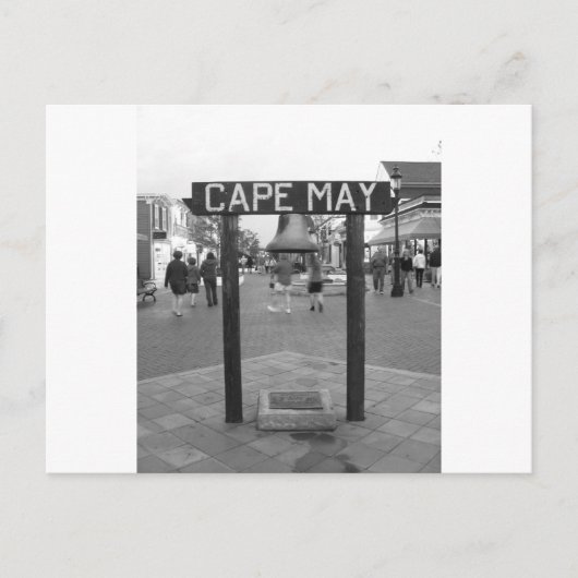 メイ岬*標識 ポストカード (正面)