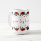 メイ日メリー&ブライトホリディマグ コーヒーマグカップ (正面左)