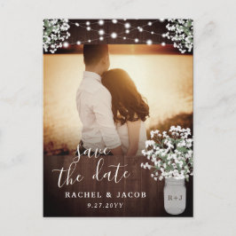 メイ素朴ソンのJARライト結婚式の日付を保存 ポストカード