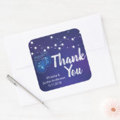 メイ素朴ソンはホタルを結婚照らす スクエアシール (封筒)