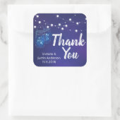 メイ素朴ソンはホタルを結婚照らす スクエアシール (バッグ)